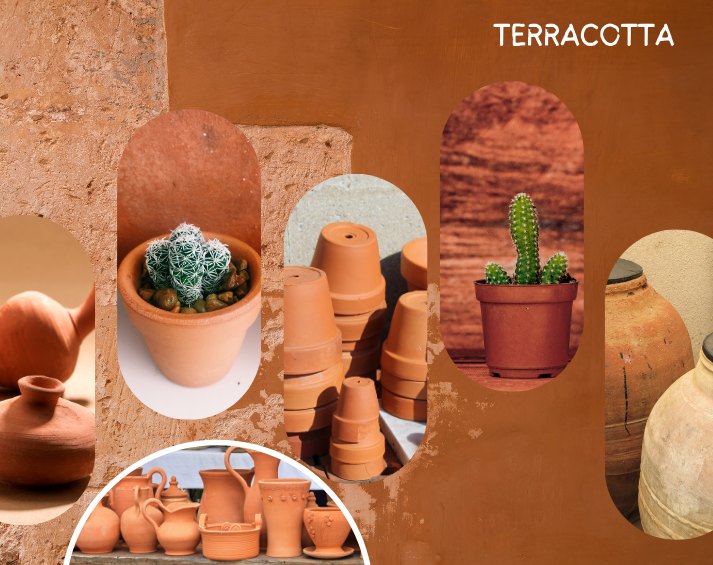 Terracotta for planting